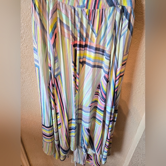 Free People Boho Striped Dress Size 6 - Picture 7 of 13